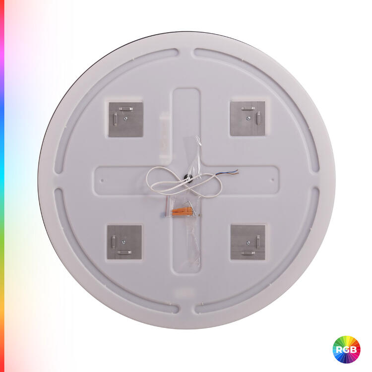 Зеркало Cezares CZR-SPC-MC-800-RGB-TCH с LED подсветкой и RGB подсветкой с сенсорным выключателем и диммером