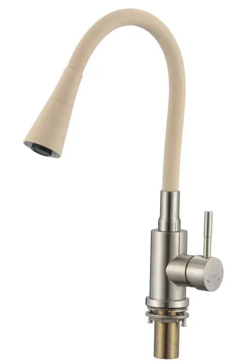 Смеситель для кухни SAVOL S-3002LM12 сатин матовый