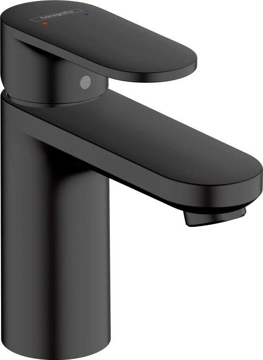 Смеситель Hansgrohe Vernis Blend 71580670 для раковины, черный, однорычажный, высота излива 8.8 см