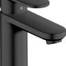 Смеситель Hansgrohe Vernis Blend 71580670 для раковины, черный, однорычажный, высота излива 8.8 см