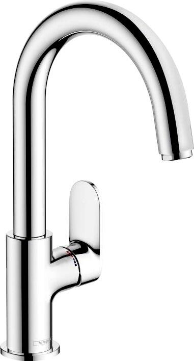 Смеситель Hansgrohe Vernis Blend 71554000 для раковины, хром, однорычажный, высота излива 20 см