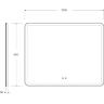 Зеркало BelBagno SPC-MAR-1000-800-LED-TCH-SND Зеркало BelBagno SPC-MAR-1000-800-LED-TCH-SND