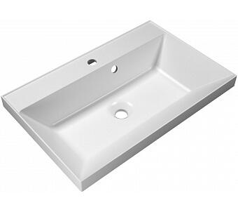 Мебельная раковина BelBagno Marino-Regina 70 цвет белый, на тумбу