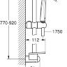 Душевой гарнитур Grohe Euphoria110 Mono 27267001 90см, с полочкой, хром Душевой гарнитур Grohe Euphoria110 Mono 27267001 90см, с полочкой, хром