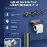 Набор STWORKI Держатель для туалетной бумаги Хельсинки S33345GB + Ершик для унитаза Стокгольм S36395GB + Крючок Киркенес S45307GB Набор STWORKI Держатель для туалетной бумаги Хельсинки S33345GB + Ершик для унитаза Стокгольм S36395GB + Крючок Киркенес S45307GB