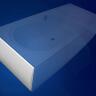 Боковой экран Vagnerplast 80 см ультра белый Боковой экран Vagnerplast 80 см ультра белый