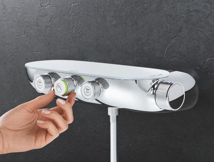 Душевой комплект Grohe Rainshower SmartControl duo 26443000 хром, шланг 150 см