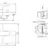 Смеситель Bravat Pure F6105161C-01 для ванны с душем, однорычажный, хром