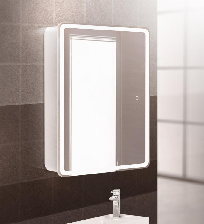 Зеркальный шкаф BelBagno Marino SPC-MAR-600/800-1A-LED-TCH