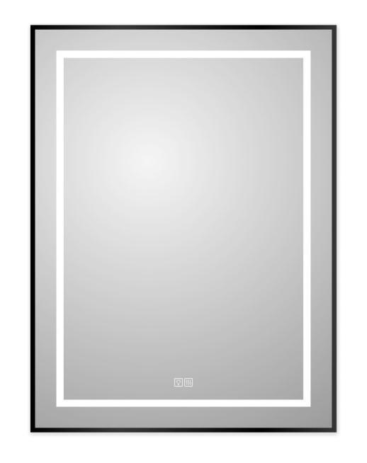 Зеркало BelBagno SPC-KRAFT-600-800-LED-TCH-WARM-NERO