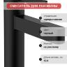 Смеситель Hansgrohe Finoris 100 76010670 для раковины, черный, однорычажный, высота излива 9.2 см Смеситель Hansgrohe Finoris 100 76010670 для раковины, черный, однорычажный, высота излива 9.2 см