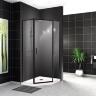 Душевой уголок BelBagno UNO-195-P-1-90-C-NERO Душевой уголок BelBagno UNO-195-P-1-90-C-NERO